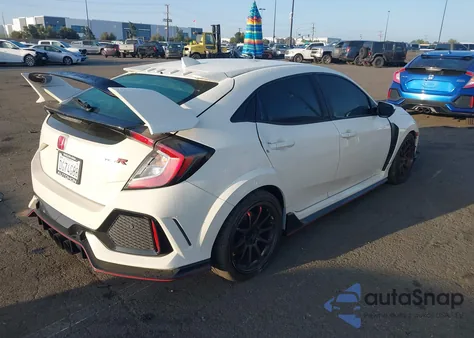 2019 Honda Civic Type R Touring from USA, damaged, VIN SHHFK8G72KU203867